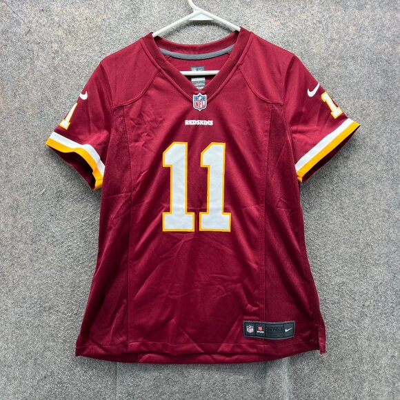 Washington Redskins Jersey Womens Large Red NFL On Field Desean Jackson #11 Nike - Picture 1 of 14